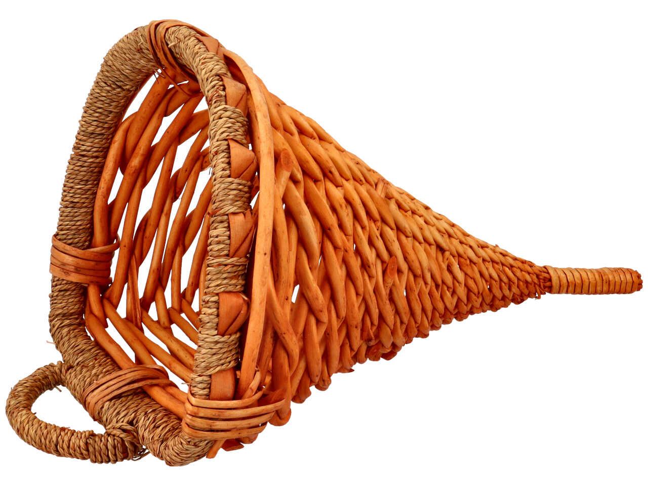 CORNUCOPIA IN VIMINI H.48CM