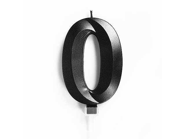 CANDELA LUXURY 10cm NERO CHROME N0 C850