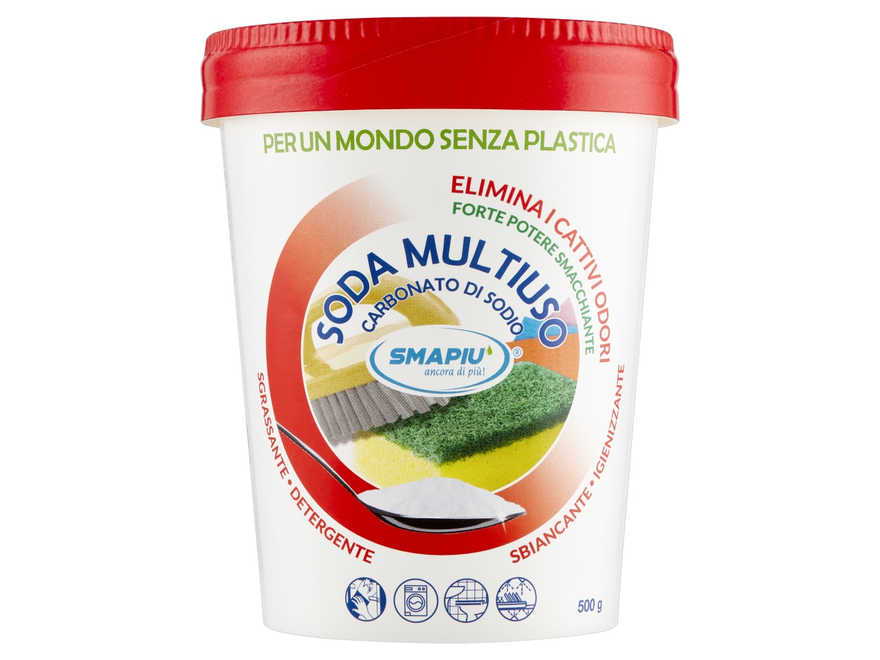 SMAPIU’ SODA CARBON.SODIO 500GR SODC332$