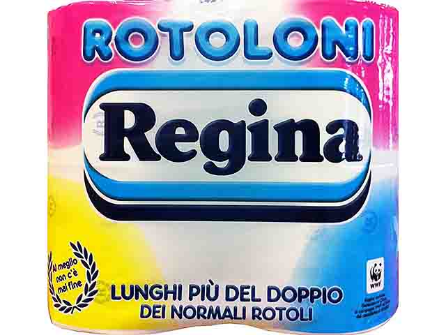 CARTA IGIENICA REGINA 4 ROTOLI$ 412220 CARTA IGIENICA REGINA 4 ROTOLI$ 412220