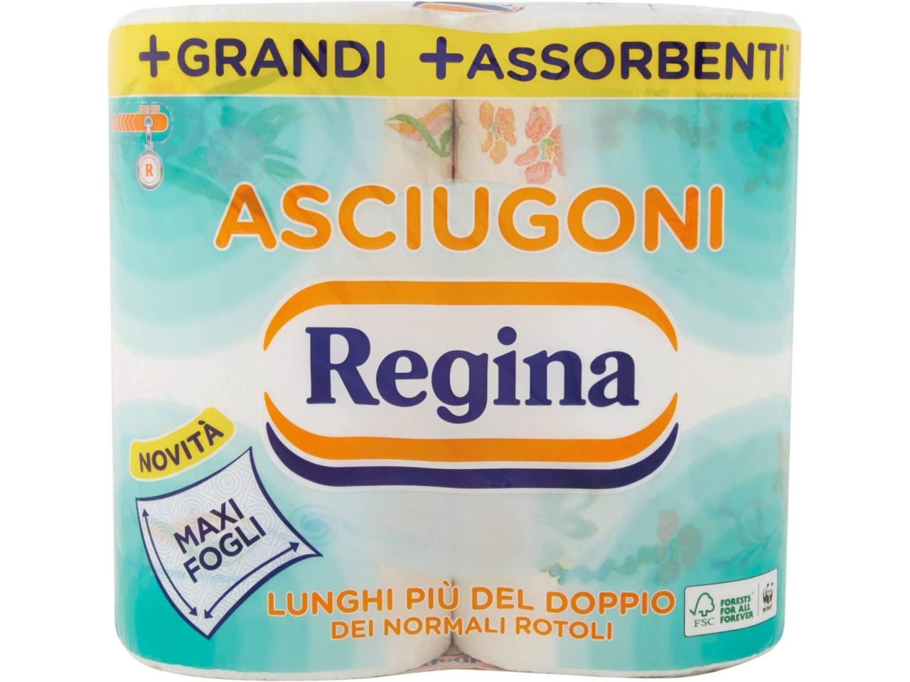 ROTOLO CARTA ASCIUGONI REGINA 2pz$    420094