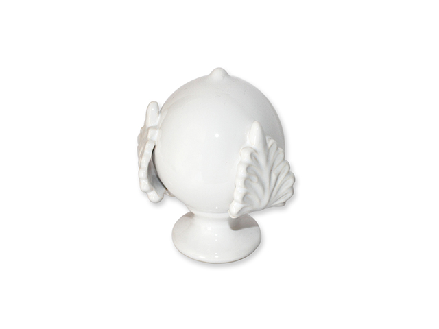 POMO BIANCO 12cm PUM04001 POMO BIANCO 12cm PUM04001