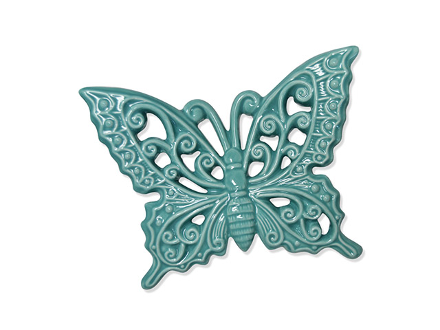 FARFALLA 10cm VERDE 70010VE