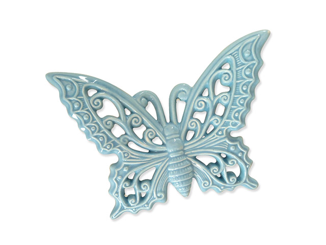 FARFALLA 10cm BLU 70010BLU