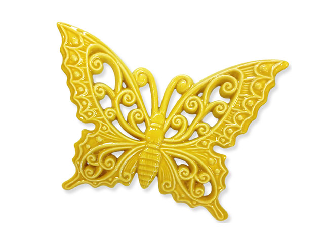 FARFALLA 7cm GIALLA 70007GIA