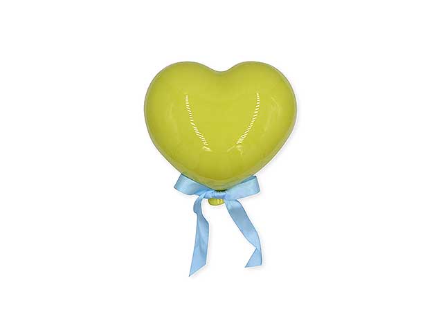 PALLONE CUORE 6cm C/MAGN.VERDE CUORE08V PALLONE CUORE 6cm C/MAGN.VERDE CUORE08V