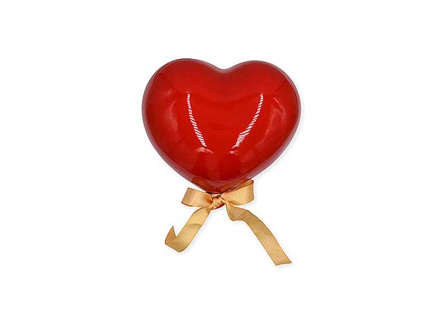 PALLONE CUORE 6cm C/MAGN.ROSSO CUORE08R PALLONE CUORE 6cm C/MAGN.ROSSO CUORE08R