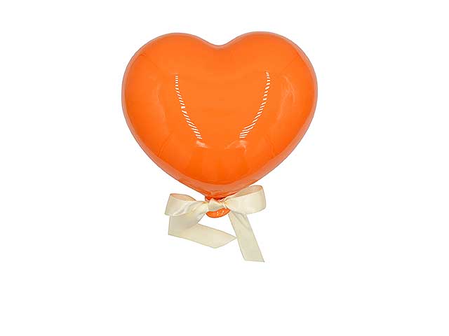PALLONE CUORE 12cm ARANCIO CUORE12AR PALLONE CUORE 12cm ARANCIO CUORE12AR
