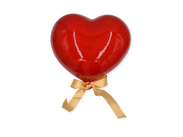 PALLONE CUORE 12cm ROSSO CUORE12ROSS PALLONE CUORE 12cm ROSSO CUORE12ROSS