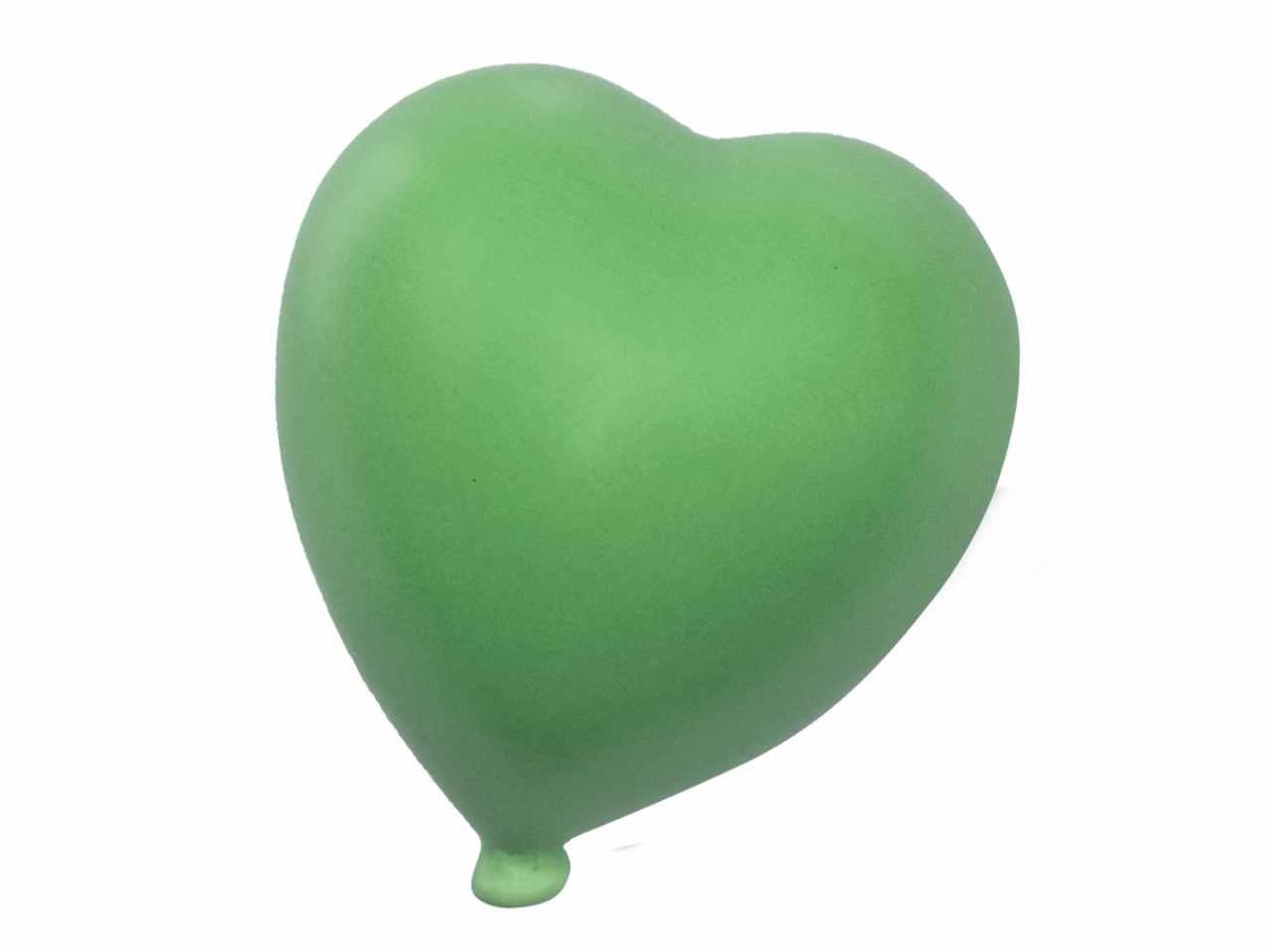 CUORE MATTE VERDE MELA 12cm CUMA12VM