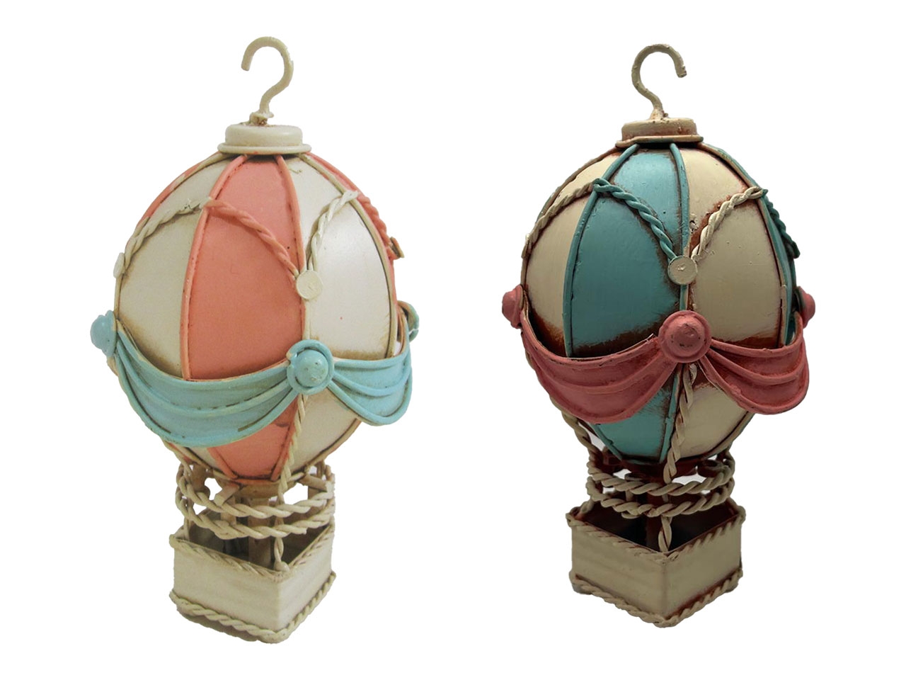 MONGOLFIERA LATTA 8X8X14,5CM 2410 A