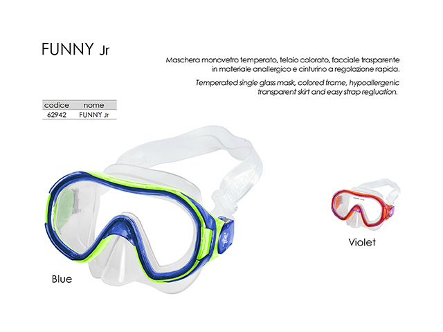 MASCHERA FUNNY JUNIOR 62942