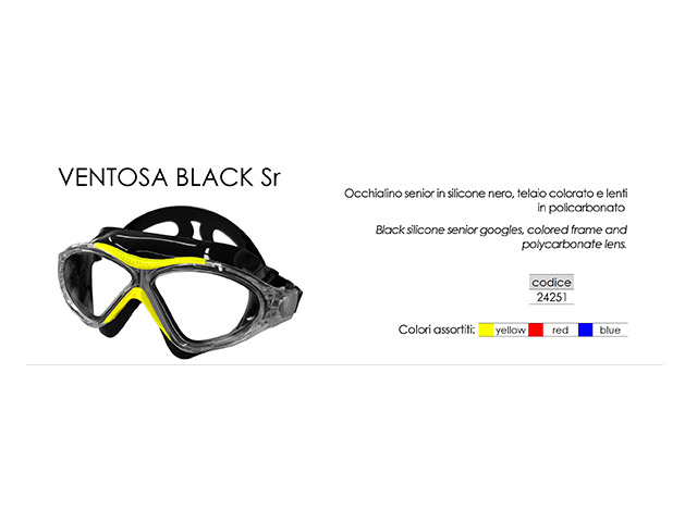 OCCHIALINI VENTOSA BLACK SENIOR 24251