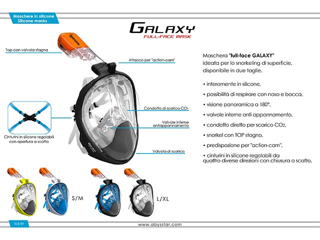 MASCHERA GALAXY FULL-FACE L/XL 68171