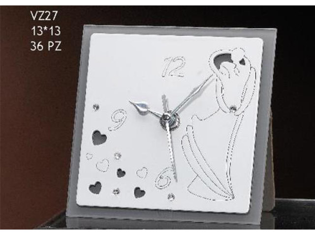 L.ABBRACCIO OROLOGIO 13cm VZ27