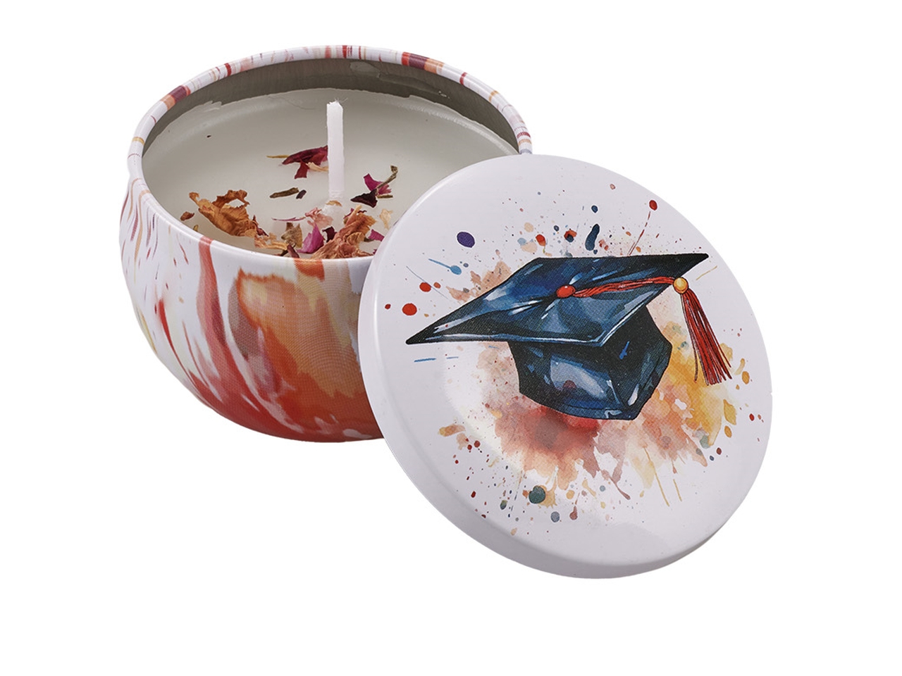 SCATOLA LAUREA CANDELA 6X4 CM TN87/L SCATOLA LAUREA CANDELA 6X4 CM TN87/L