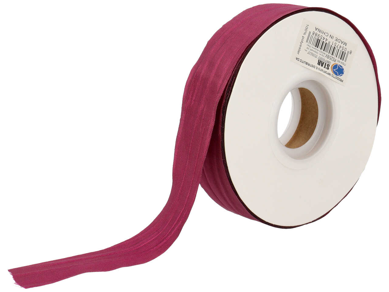 SATIN ARRICCIATO BORG. 25MMX50M RS25/BX SATIN ARRICCIATO BORG. 25MMX50M RS25/BX