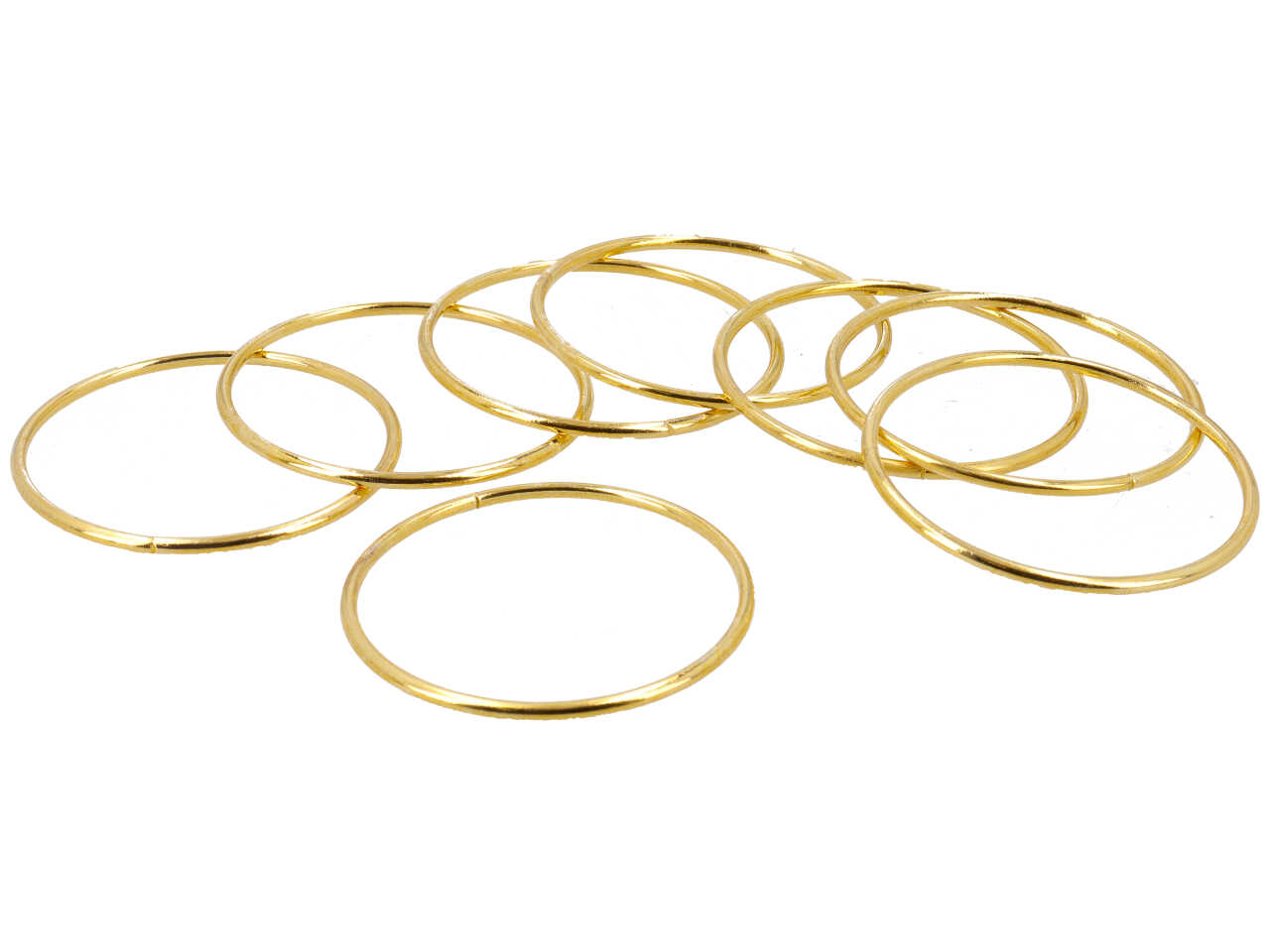 PORTACHIAVI ANELLO DORATO D.6,5 CM TN88