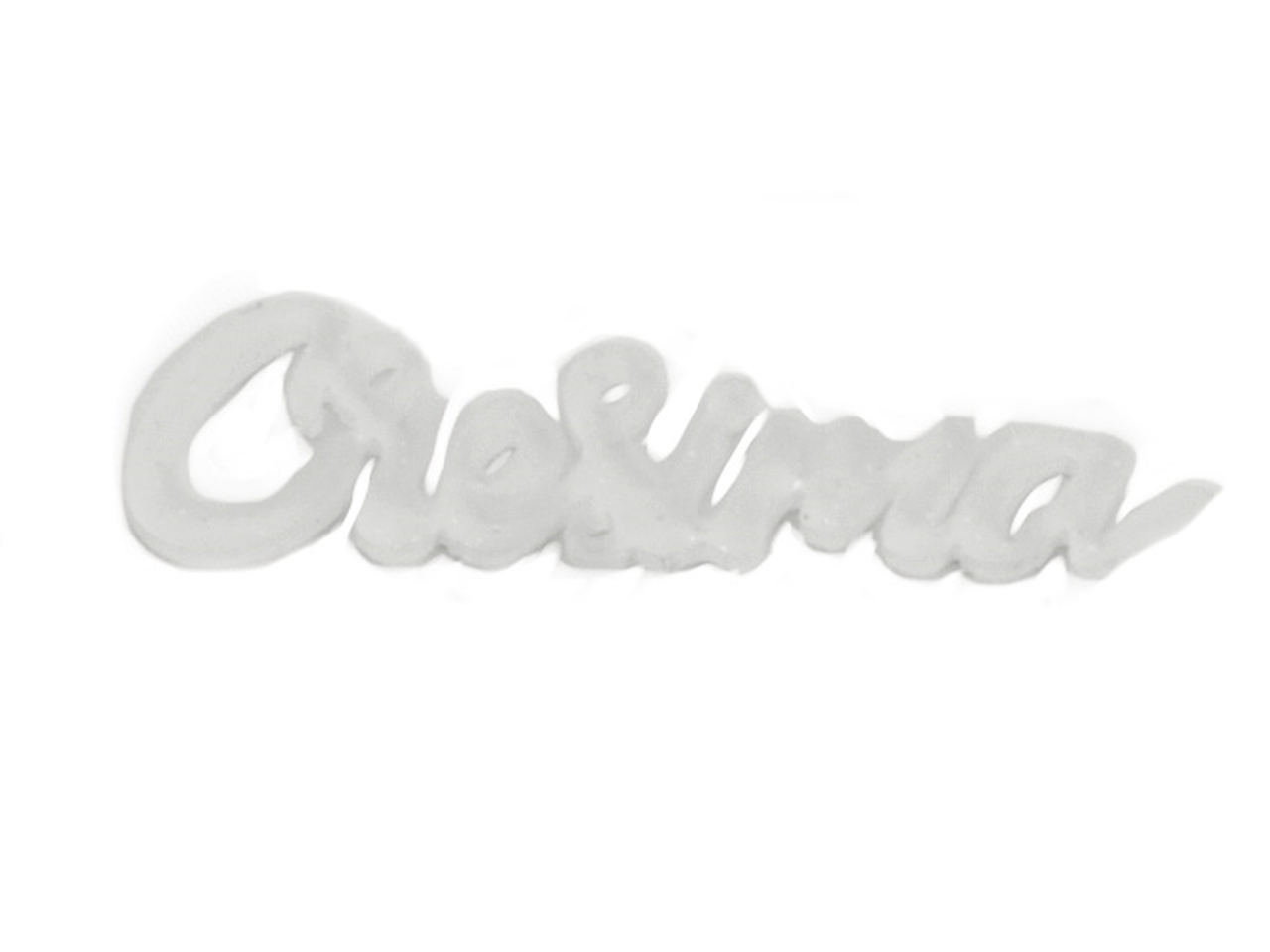 APPLICAZIONE CRESIMA 4,4X1,3 CM 12PZ. AXS275 APPLICAZIONE CRESIMA 4,4X1,3 CM 12PZ. AXS275