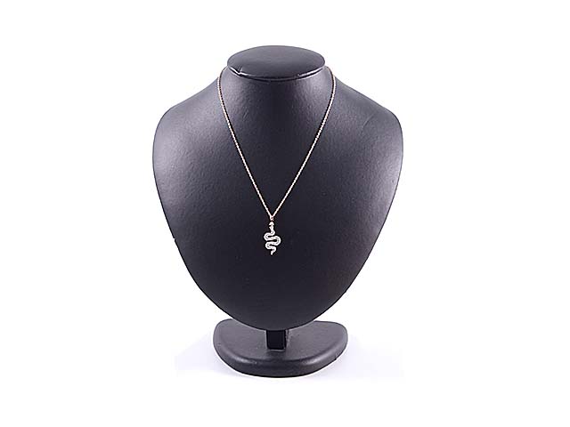 COLLANA C/SERPENTE BIANCO IO05443N