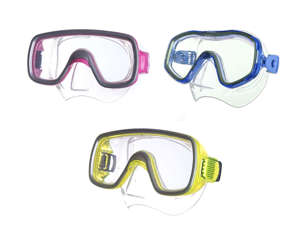 MASCHERA DA SUB GEO JR BLU TRAS CA105S1