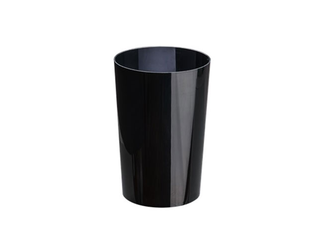 VASO DECOR SMALL D. 15 X 23H BLACK 448
