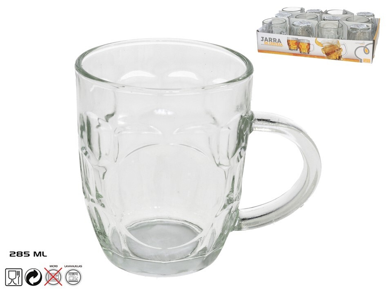 BICCHIERE BIRRA 284 ML 12PZ