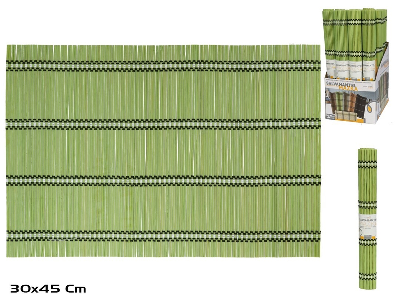 TOVAGLIETTA MAZKA 30X45 CM VERDE