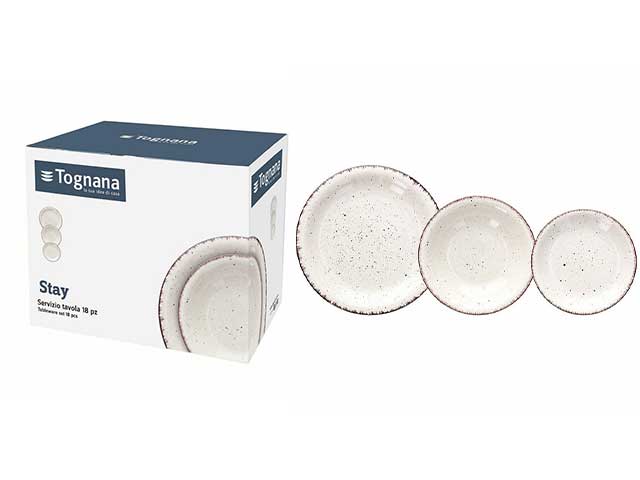 L.LOUISE STAY SERVIZIO PIATTI 18pz LS170185667