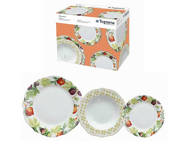 L.FLORENCE SERVIZIO PIATTI 18pz CV070185738