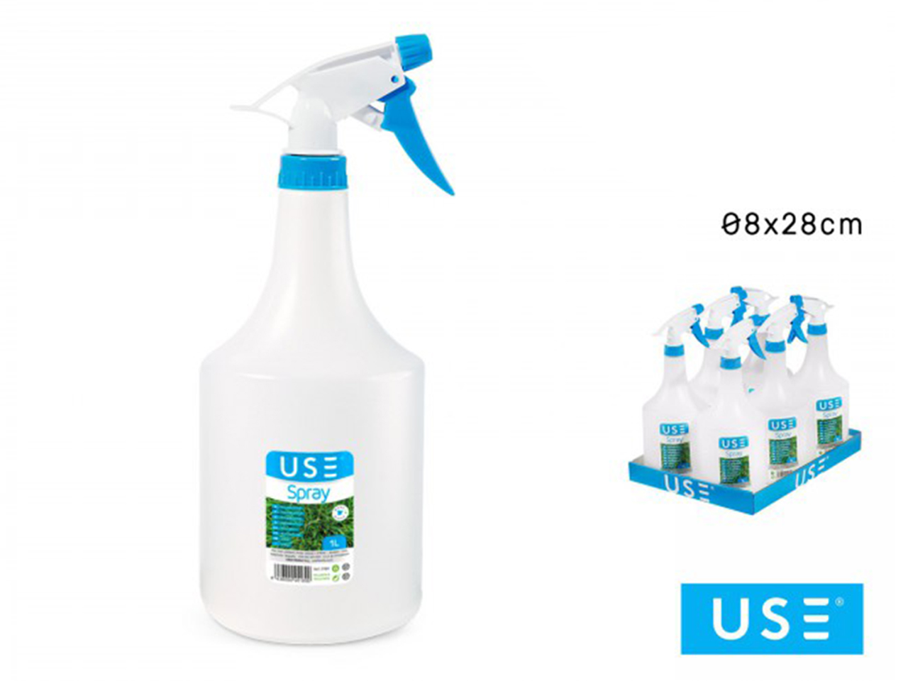 PISTOLA SPRAY 1000ML BASE LARGA 0189