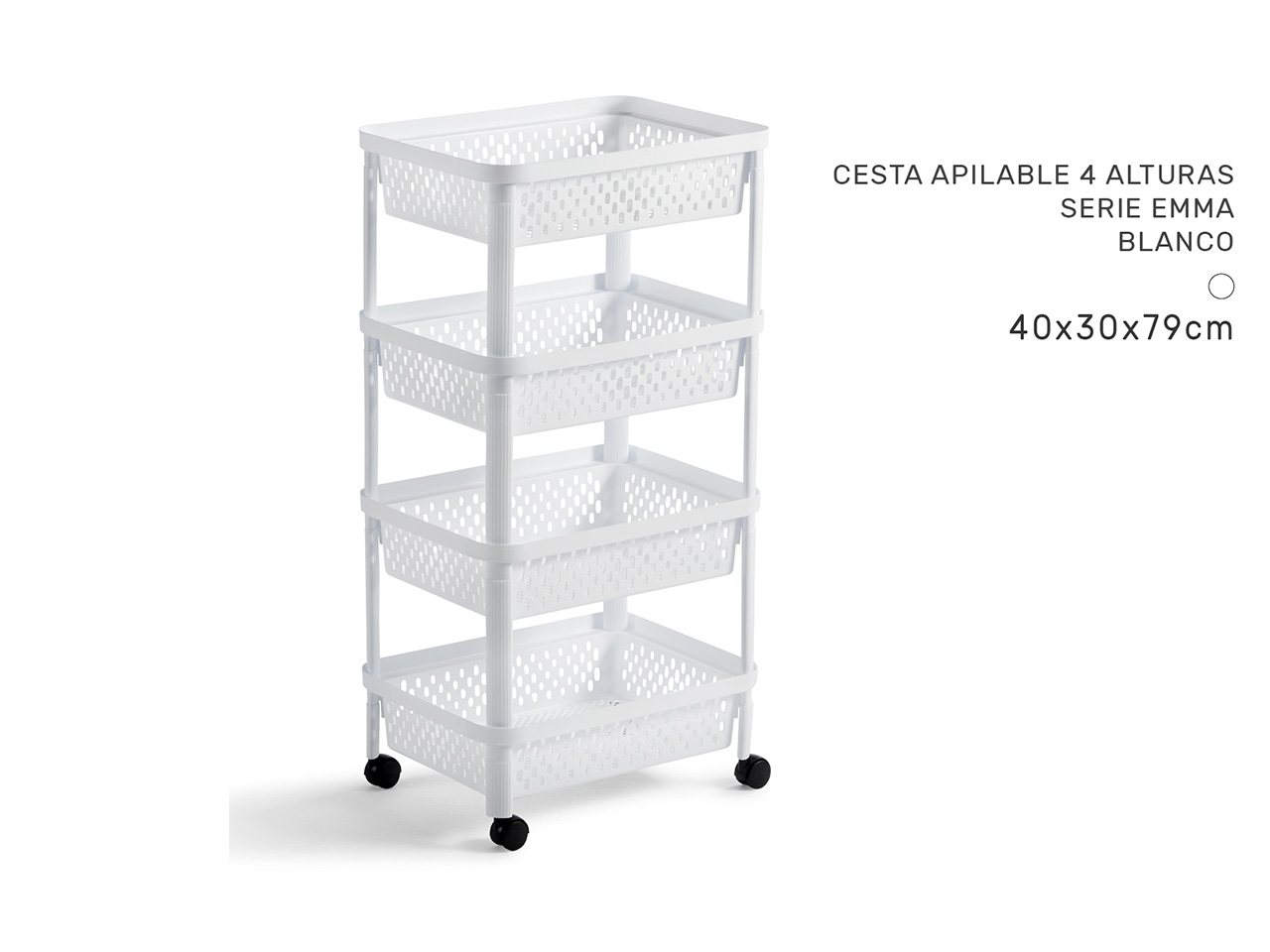 CESTINO INFILABILE 4 ALTEZZE BIANC 2888 CESTINO INFILABILE 4 ALTEZZE BIANC 2888