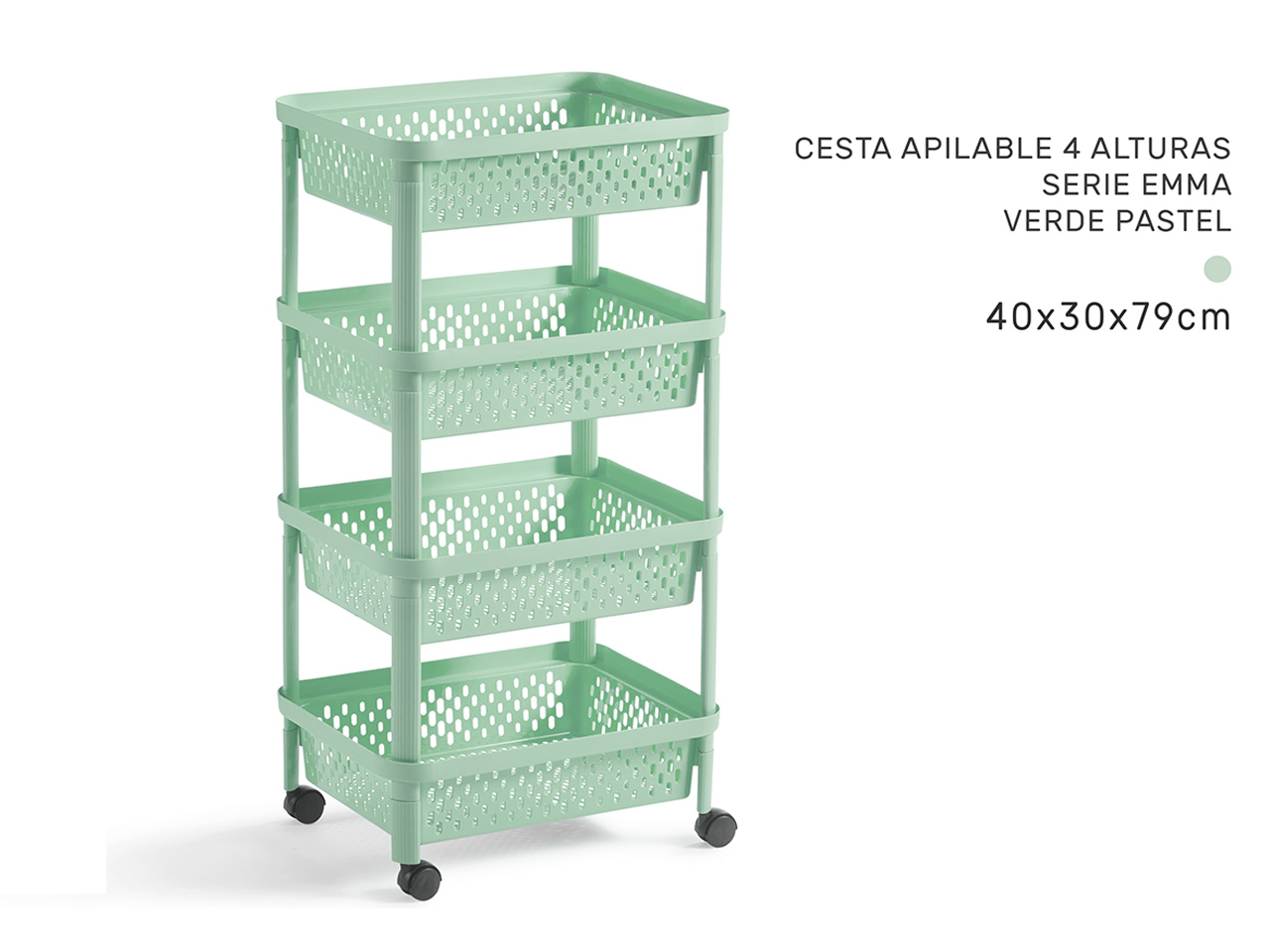 CESTINO INFILABILE 4 ALTEZZE VERDE 3093 CESTINO INFILABILE 4 ALTEZZE VERDE 3093