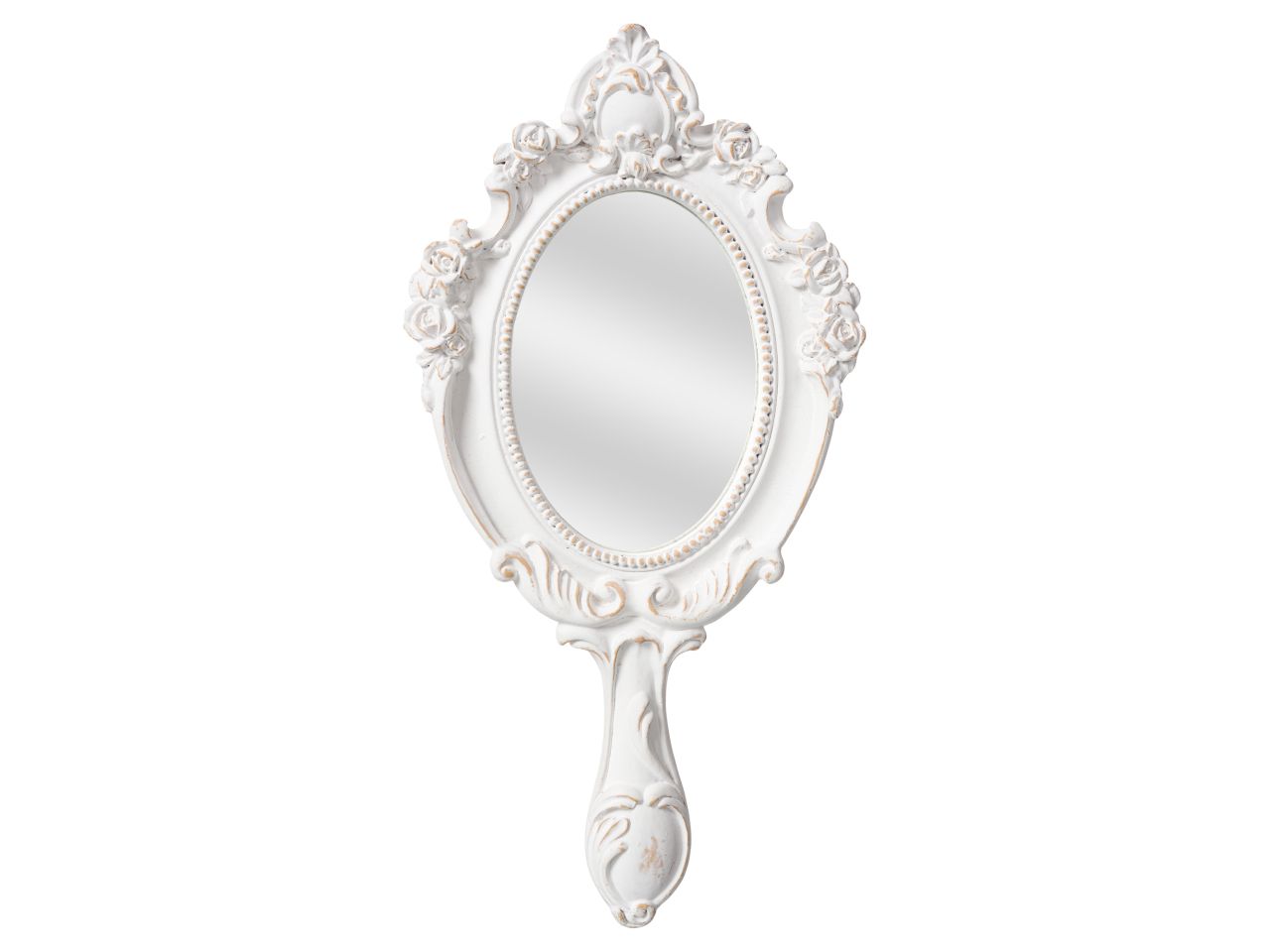 SPECCHIETTO DAISY BIANCO 14X28, KL97030 SPECCHIETTO DAISY BIANCO 14X28, KL97030