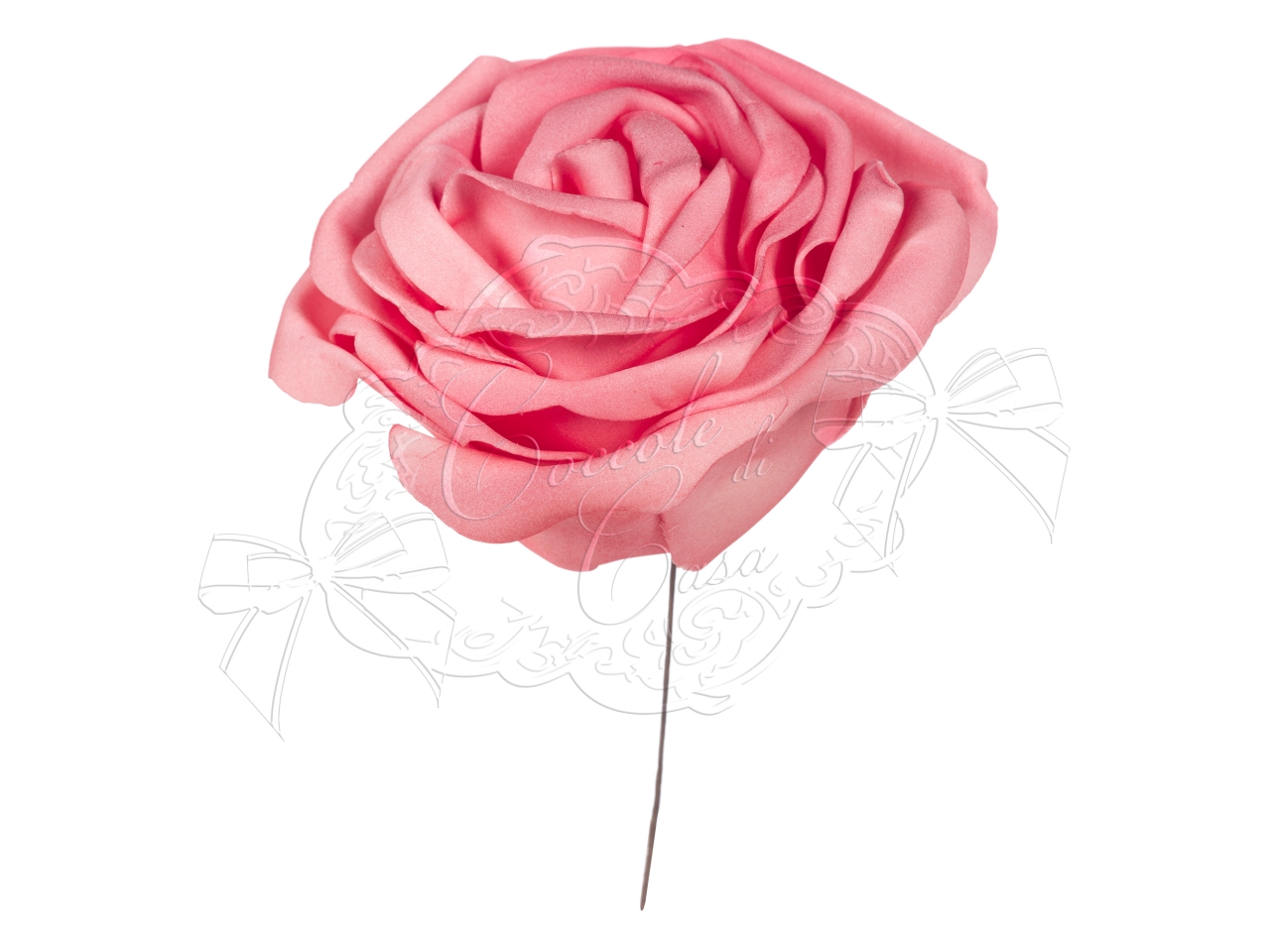ROSE COLOR CORALLO D.15XH.20CM DD20898C