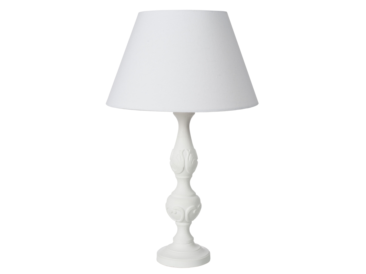 LAMPADA MARYLIN C/CAPPA BIANCA H.60CM LT10213