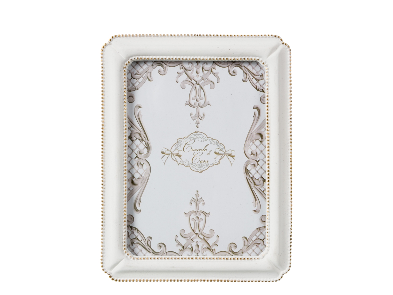 PORTAFOTO DOTS ORO SBIANCATO 13X18CM KL97066