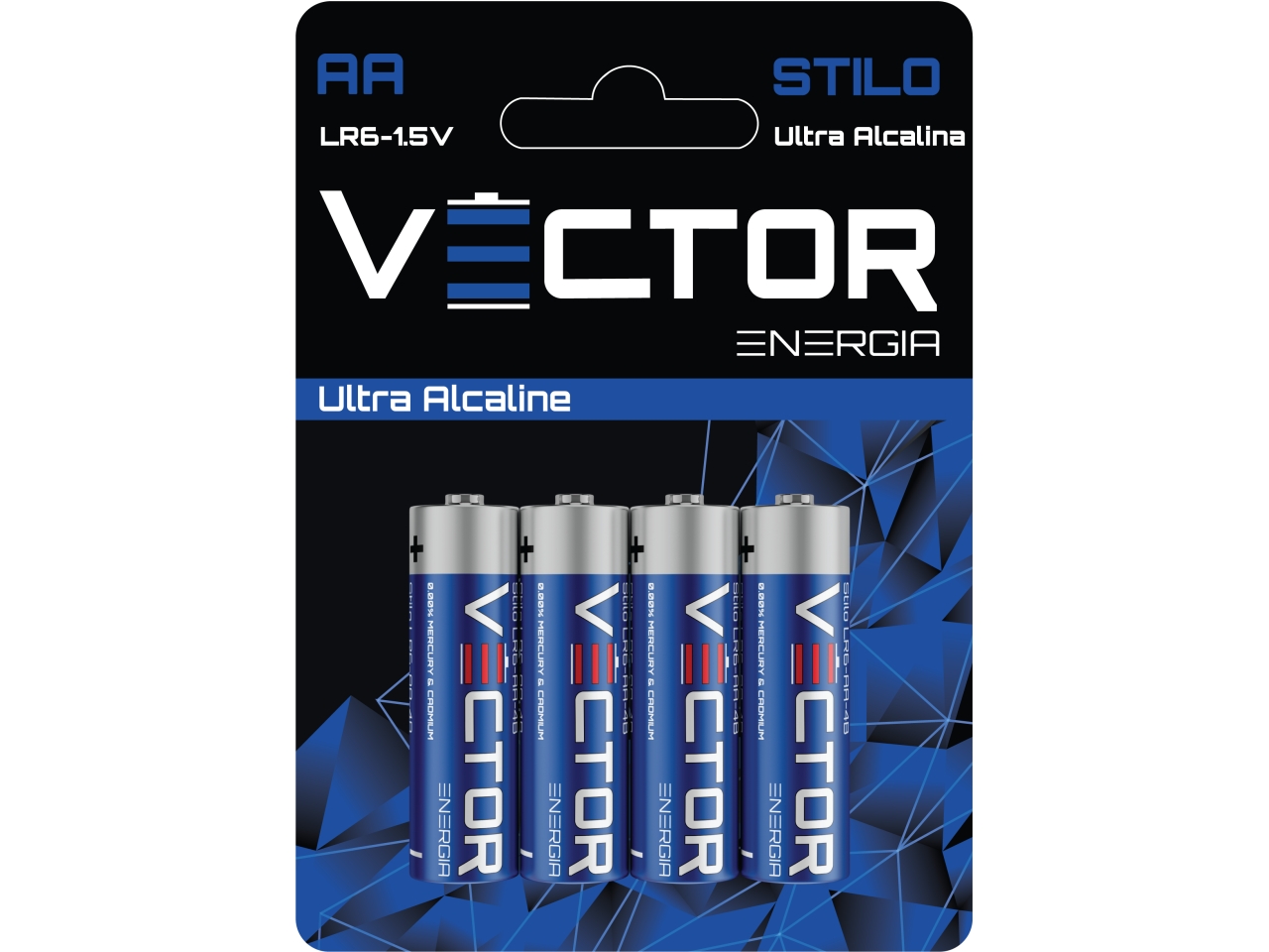 PILA SUPER ALCALINA STILO 4PZ LR6-AA-4B