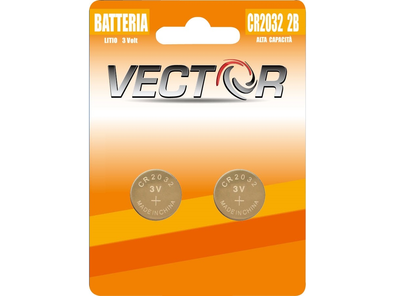 BATTERIA LITIO 2 PZ 2032 CR2032 2B