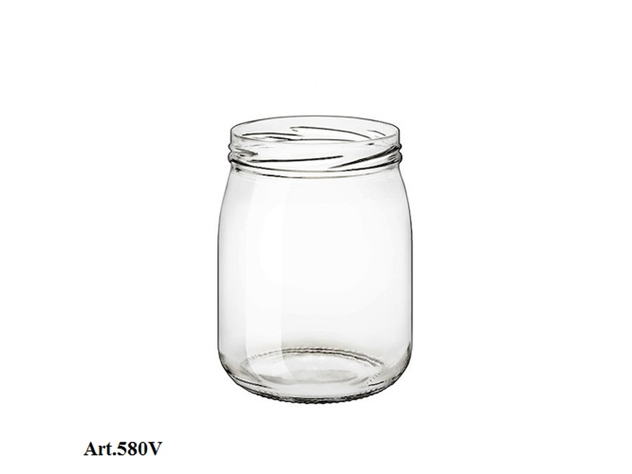 VASO VETRO 580CC 0 82 580V