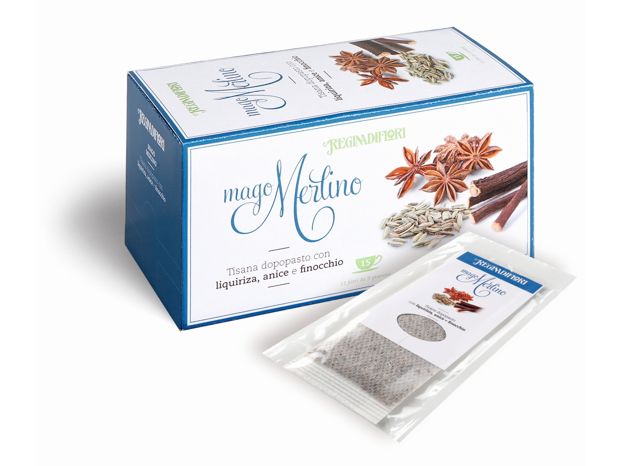 TISANA MAGO MERLINO C/LIQU.ANICE E FINOC.15PZ RF02