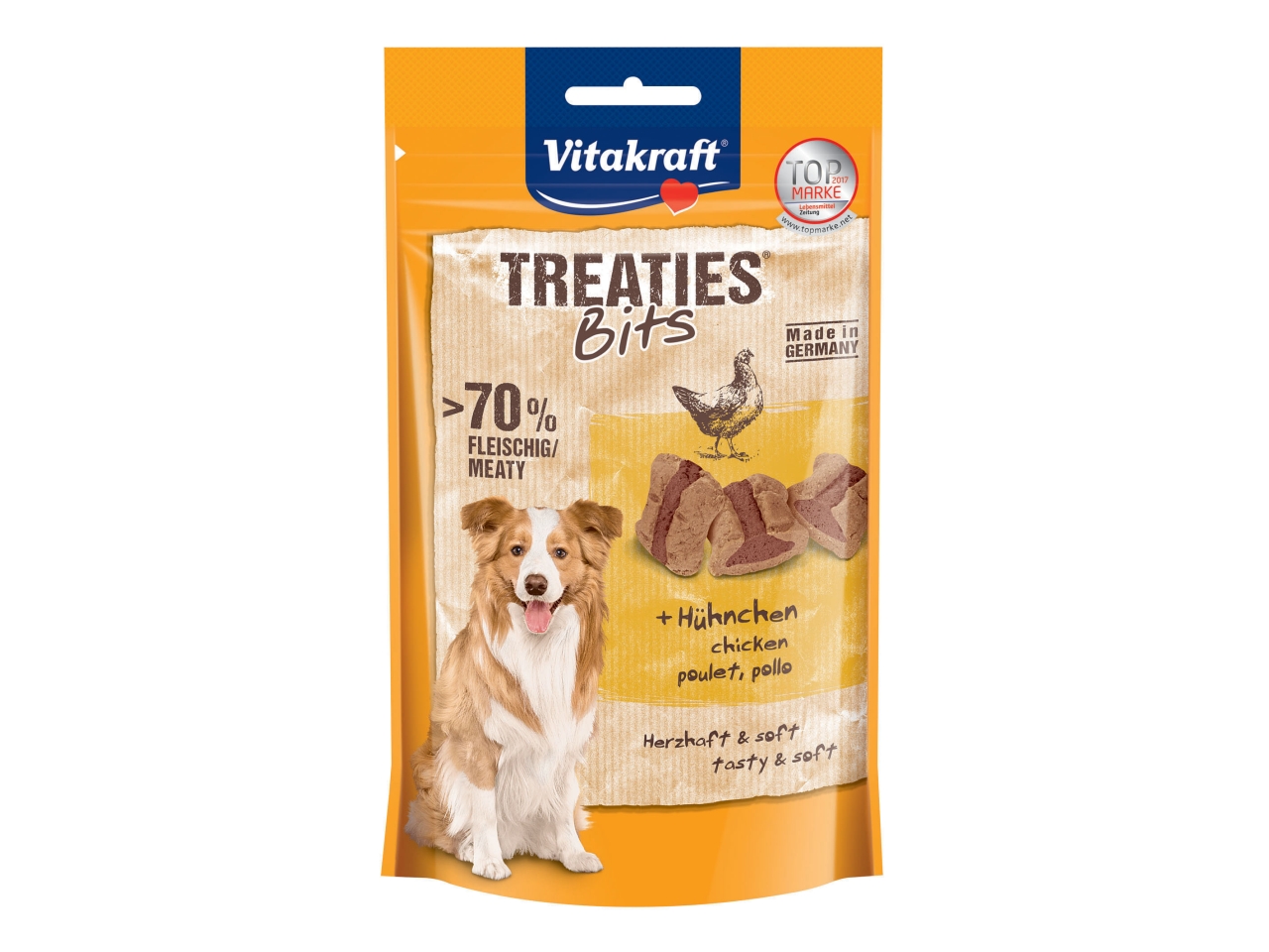 TREATIES POLLO BACON 120GR CANI 28808