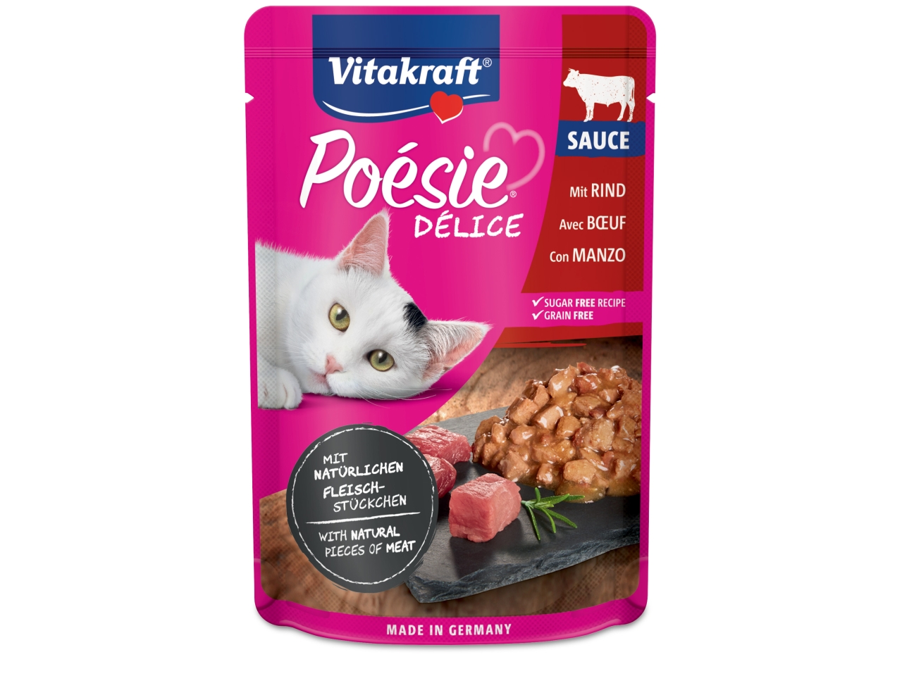 CARNE MANZO 85GR UMIDO GATTI 35286