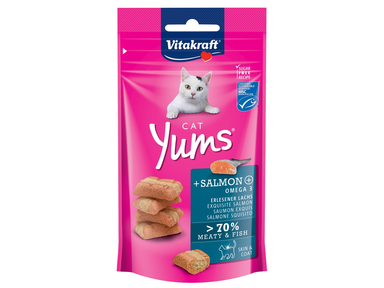 CAT YUMS SALMONE 40GR GATTI 28823