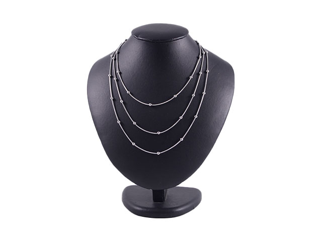 COLLANA 3FILI SFERE ALTERNATE COLLANA 3FILI SFERE ALTERNATE