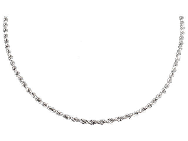 COLLANA INTRECCIATO ACCIAIO II MISURA