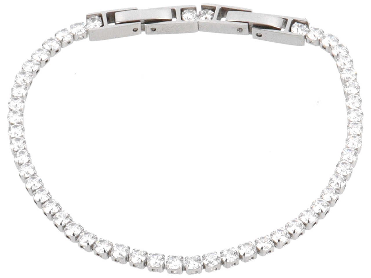 BRACCIALE TENNIS DOPPIA CHIUSURA CRYSTAL BRACCIALE TENNIS DOPPIA CHIUSURA CRYSTAL