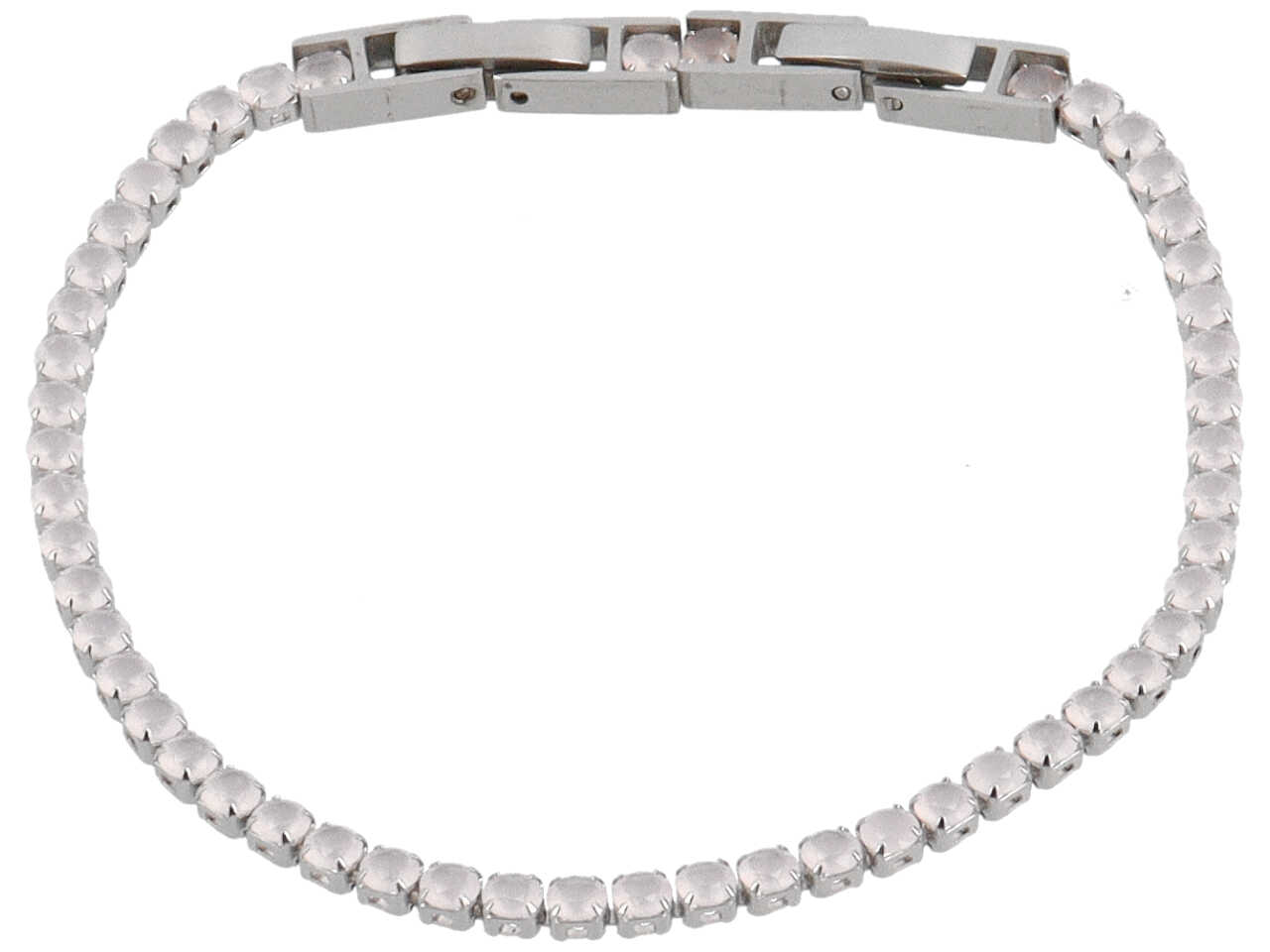 BRACCIALE TENNIS DOPPIA CHIUSURA ROSA BRACCIALE TENNIS DOPPIA CHIUSURA ROSA