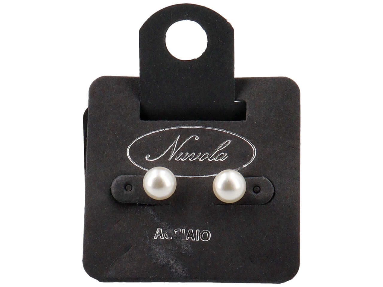 ORECCHINI PERLA SCHIACCIATA 8MM