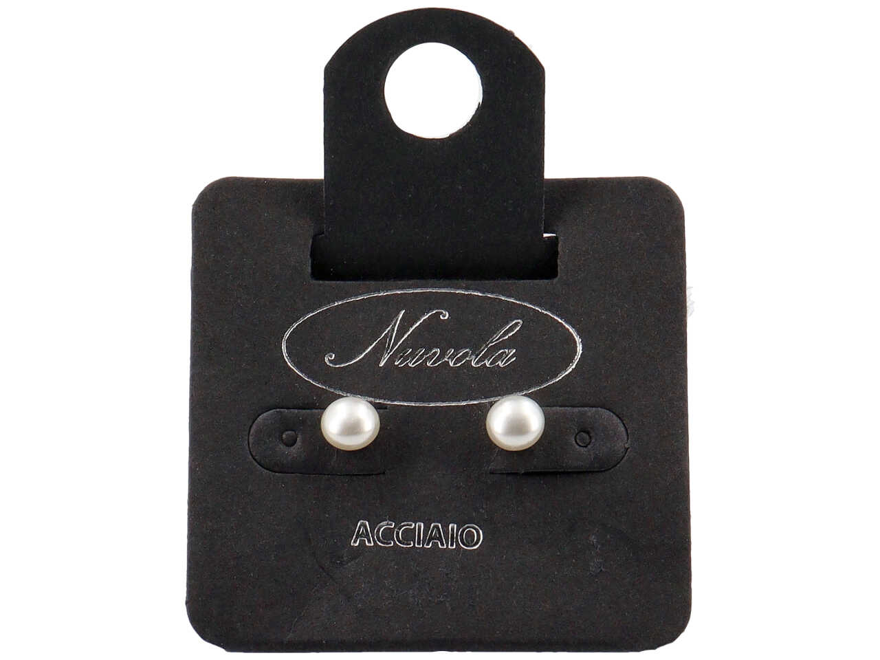 ORECCHINI PERLA SCHIACCIATA 6MM